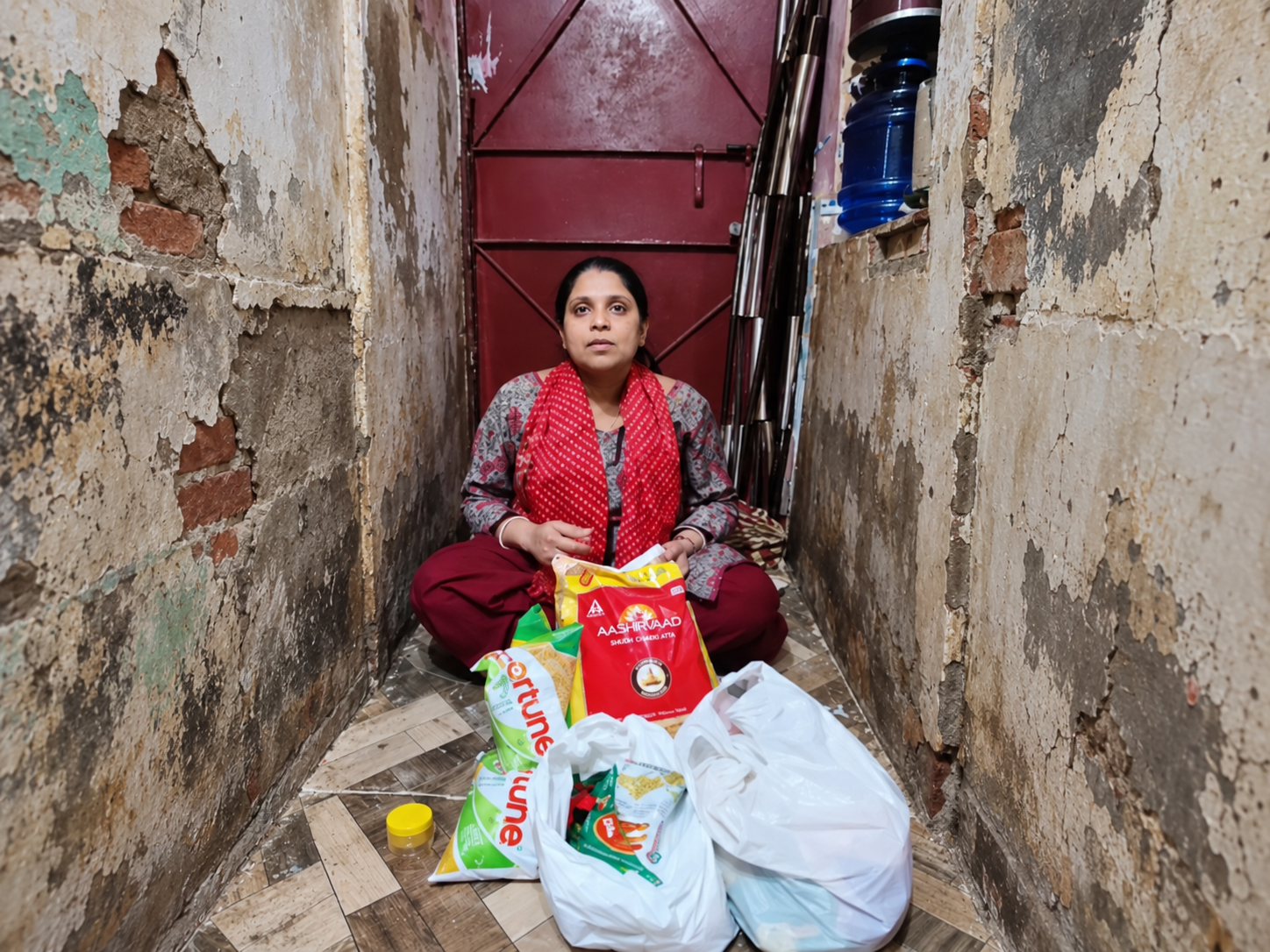 A Helping Hand in Hard Times: Ration Support for a Needy Family